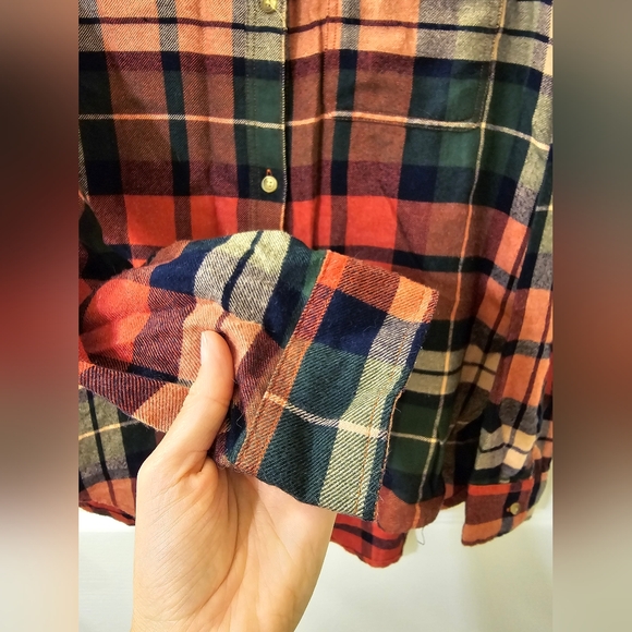 American Eagle Boyfriend fit Flannel Shirt | Size Medium | Super soft - Picture 6 of 8
